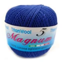 Magnum Crochet Yarn N°8 Titan Wool 100% Egyptian Cotton Makò