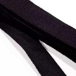 40mm ribbed cotton strap webbing for bags sold per metre