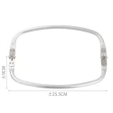 Telaio a molla stondato per clutch e pochette 21-25 cm