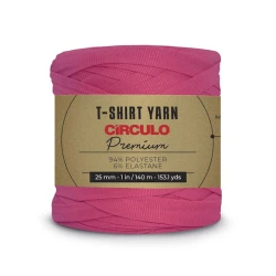 Círculo Premium T-Shirt yarn ribbon 25mm for bags & decor