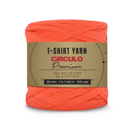Fettuccia Premium T-Shirt Yarn Círculo 270g per borse