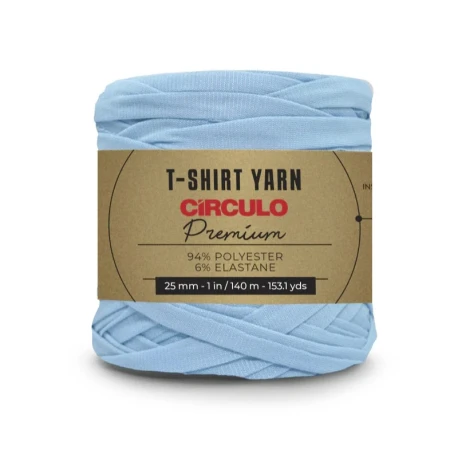 Círculo Premium T-Shirt yarn ribbon 25mm for bags & decor