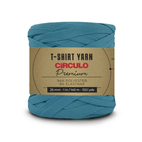 Fettuccia Premium T-Shirt Yarn Círculo 270g per borse