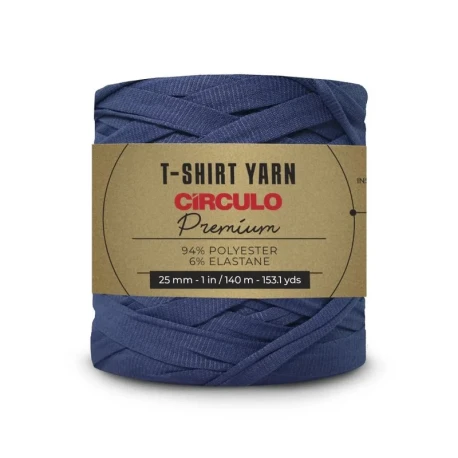 Fettuccia Premium T-Shirt Yarn Círculo 270g per borse