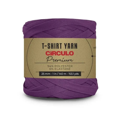 Fettuccia Premium T-Shirt Yarn Círculo 270g per borse