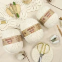 Círculo Natural Cotton Sparkle yarn 400g 657m Gold/Silver