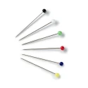 Spilli Con Testa di Vetro Colorata 10gr. - 029265 Prym