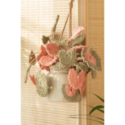 DMC Eco Vita 4 crochet houseplants pattern leaflet 2