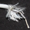Fettuccia piombata bianca per tende 100 g/metro