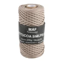 MAF faux leather ribbon yarn for structured crochet bags