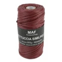 MAF faux leather ribbon yarn for structured crochet bags
