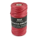 MAF faux leather ribbon yarn for structured crochet bags