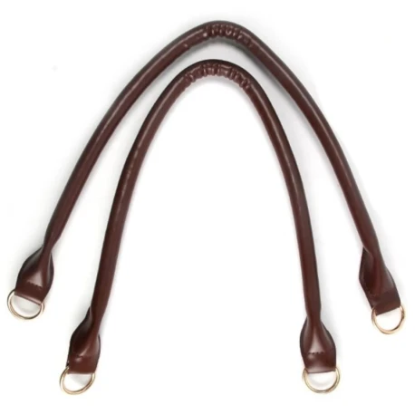 Manici a spalla tubolari in ecopelle 64 cm per borse