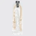 Manici ecopelle 60cm con bottoni automatici dorati