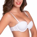 JOLLY bandeau bra with transparent back and straps - Love and Bra