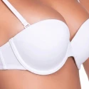Reggiseno a fascia con retro e spalline trasparenti JOLLY - Love and Bra