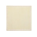 Square wooden base 15x15cm for crochet baskets and bags