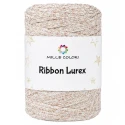Fettuccia piatta Ribbon Lurex 250g per borse all’uncinetto