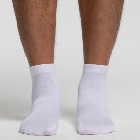 Unisex cotton bike socks 3 pair pack - breathable ankle fit