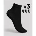 Calzini ciclismo corti unisex traspiranti - 3 paia