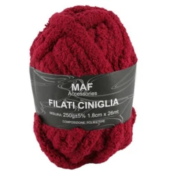 Jumbo chenille yarn 1.8cm thickness 250g skein