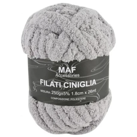 Jumbo chenille yarn 1.8cm thickness 250g skein