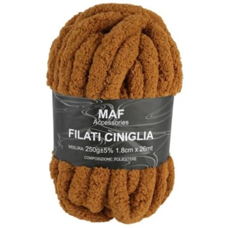 Jumbo chenille yarn 1.8cm thickness 250g skein