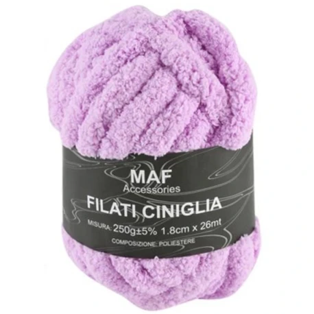 Jumbo chenille yarn 1.8cm thickness 250g skein