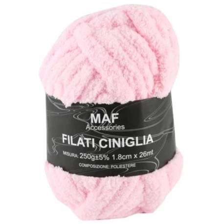 Jumbo chenille yarn 1.8cm thickness 250g skein