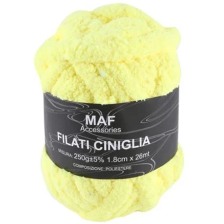 Jumbo chenille yarn 1.8cm thickness 250g skein