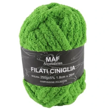 Jumbo chenille yarn 1.8cm thickness 250g skein