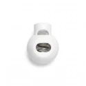 Cord lock round ball toggle stopper. Medium sizes