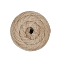 Soft velvet flat tubular yarn for crochet bags