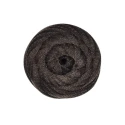 Soft velvet flat tubular yarn for crochet bags