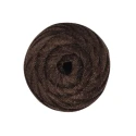 Soft velvet flat tubular yarn for crochet bags