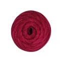 Soft velvet flat tubular yarn for crochet bags