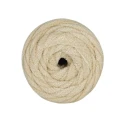 Soft velvet flat tubular yarn for crochet bags
