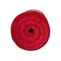 Soft velvet flat tubular yarn for crochet bags