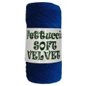 Soft velvet flat tubular yarn for crochet bags