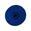 Soft velvet flat tubular yarn for crochet bags