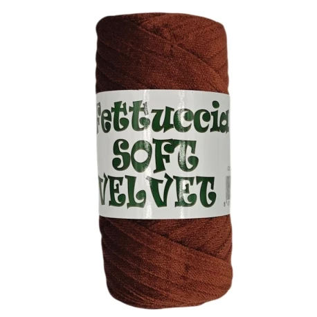 Fettuccia Soft Velvet velluto elasticizzato 200g per borse