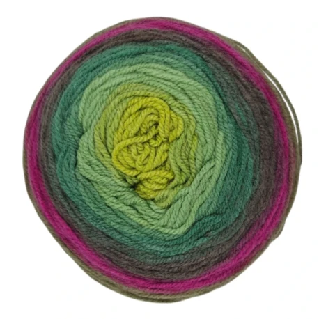 Lana Revelation DMC ball of variegated coloured yarn, 150g,