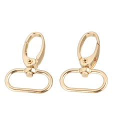 2 pcs swivel snap hooks for bags, fits 25–30 mm straps