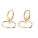 2 pcs swivel snap hooks for bags, fits 25–30 mm straps