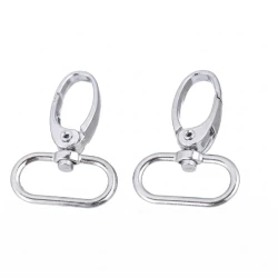 2 pcs swivel snap hooks for bags, fits 25–30 mm straps 2