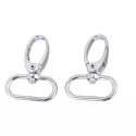 Moschettoni girevoli per borse 25-30 mm set 2 pezzi