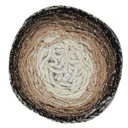 Soft Cake Lurex gradient bag cord 250g shimmering yarn 2