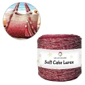 Soft Cake Lurex gradient bag cord 250g shimmering yarn