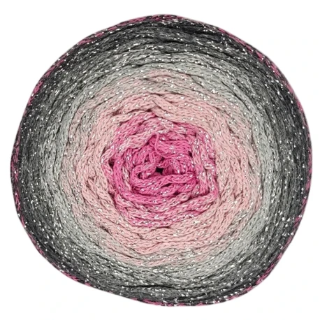 Soft Cake Lurex cotone sfumato 250g per borse