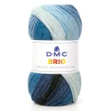 DMC Brio multicolour self-striping wool blend yarn 100g